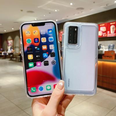 China Shockproof High Quality Transparent Clear Soft TPU Phone Case For Huawei P40 Pro 40 Mate 30 Pro for sale