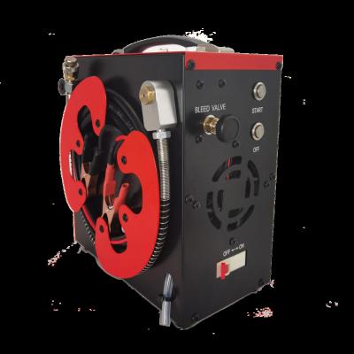 China GX 310 bar 3 stage 4500psi filter lubricated high pressure inline pcp air compressor for oil and water separation for sale