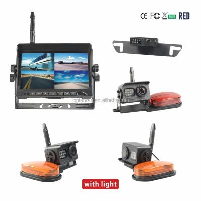 China CE and G-sensor RED 2.4 GHz 7inch Digital Wireless System for sale