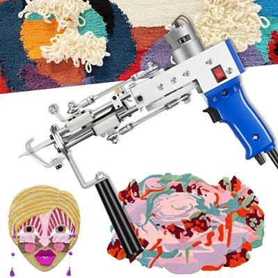 China Electric Carpet Tufting Cut Pile Blanket Gun ULTRA-FAST Weaving Flocking Machine Blanket Gun Handheld Knitting Machine 100V-240V 7-19mm for sale