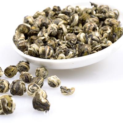 China Tea Spring Jasmine Tea Pearls Chinese Jasmine Green Tea Loose Dragon Pearl Tea for sale