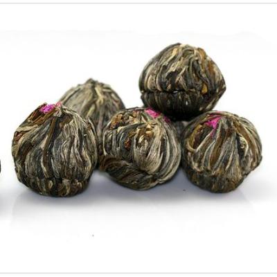 China 100% Hand Made Flower Tea Ball Artistic Blooming Flower Tea Healthy Slimming Tea for sale