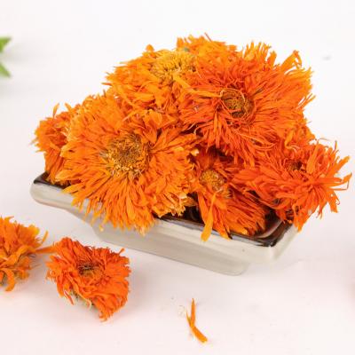 China 100% Hand Made Flower Tea Chinese Dry Marigold Flower Petal Good For Fresh Eye Marigold Flower Tea for sale