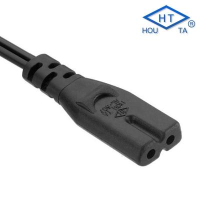 China C7 Telecommunication Power Cord IEC C7 Connector PS3 AC Power Cord for sale