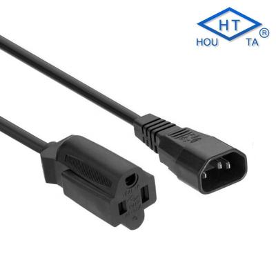 China Computer IEC C14 Connector NEMA 5-15R Receptacle for sale