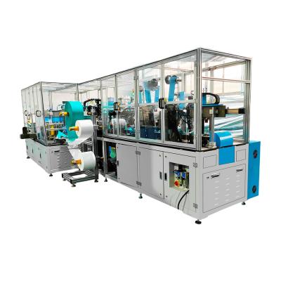 China Factory KN95 Mask Making Machine FULL AUTO N95 CUP SHAPE PROTECTIVE MASK MAKING MACHINE TWSL SONGKE for sale