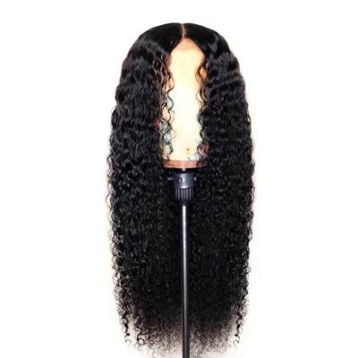 China Fashion African Women's Curly Hair Wig Mid Length High Temperature Silk Silk Set for sale