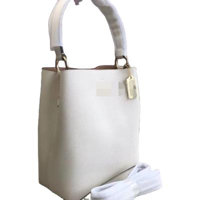 China New Fashion COC Cowhide Bucket Bag Leisure Simple Soft Large Capacity Luxury Designer High-grade Atmosphere for sale