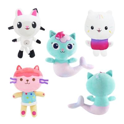 China Customized Hot Selling Gabby Dollhouse Stuffed Animals Cute Anime Dollhouse Plush Toy Gabby for sale