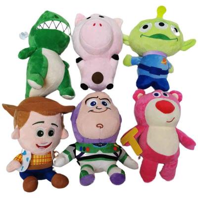 China Stuffed Toy Story Dolls Alien Woody Cartoon Anime Stuffed Toys Monsters University Plush Toys Kids Gifts for sale