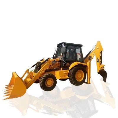 China Jessebo 4CX Used Backhoe Loader 67kw Rared Power Second Hand Backhoe Loader for sale