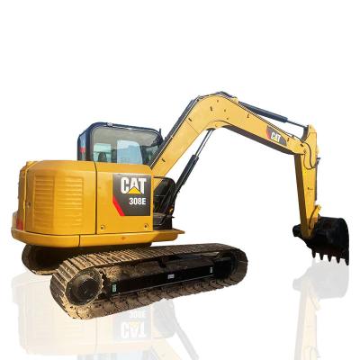 China Used Caterpillar 308E Excavator Powerful CATC3.3 DI Engine 50kw Rated Power High Efficiency for sale