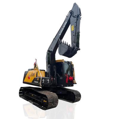 Китай Мини использованный экскаватор Volvo EC140 1,0 м3 емкость ведра 250 л топливный бак продается