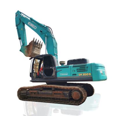 China Gebraucht Kobelco SK350 Bagger 1,6m3 Eimer Kapazität 580L Großer Tank Originalkomponenten zu verkaufen