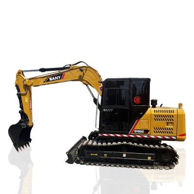 China Componentes originales Excavadora usada SANY SY95 de 61kw Excavadora usada Sany Mini para la venta en venta