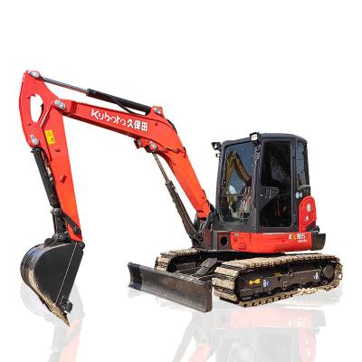 Chine Mini Excavateur Kubota KX165 d'occasion 5,5 Tonne Poids 0,24m3 Capacité du seau à vendre