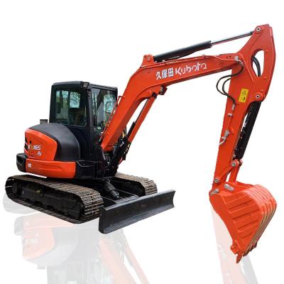 Chine KX165 Kubota Mini Excavateur d'occasion 48kw Mini Excavateur d'occasion Kubota à vendre