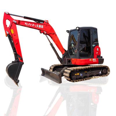 China Excavadoras Kubota usadas hidráulicas KX165 0.24m3 Capacidad de cubo 5.5 toneladas en venta