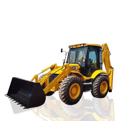 China Cargador de retroexcavadora usado original JCB 4CX de 81kw Potencia rara 1,3m3 Capacidad de cubo en venta