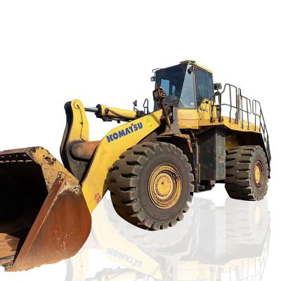 Китай Большой Komatsu WA600-6 Использованный погрузчик 393KW Номинальная мощность 7m3 Вместимость ведра продается