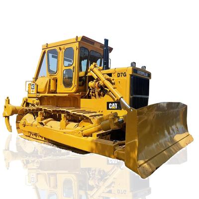 China Excavadora original usada CAT D7G 150kw Potencia nominal 4.2m3 Capacidad de la hoja en venta