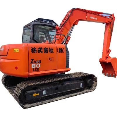 China Original Used Hitachi ZX80 Mini Excavator 95% New Excellent Performance for sale