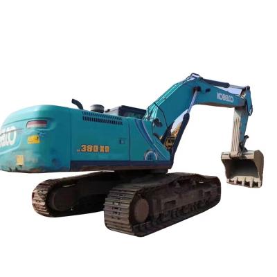 China Original Painting Used Kobelco SK380XD hydraulic Excavator in stock zu verkaufen