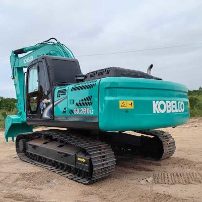 China CE SK260 Gebruikte Kobelco graafmachines 26 ton 1,3m3 emmercapaciteit Te koop