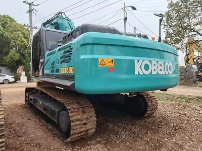 China En buen estado usado original Japón Kobelco SK350 Excavadora Casi nueva Kobelco Excavadora para alta eficiencia energética en venta