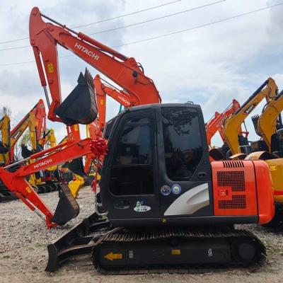 China Little Excavator Used Crawl Excavator HItachi ZX60  0.22m³ Bucket Capacity For Construction for sale