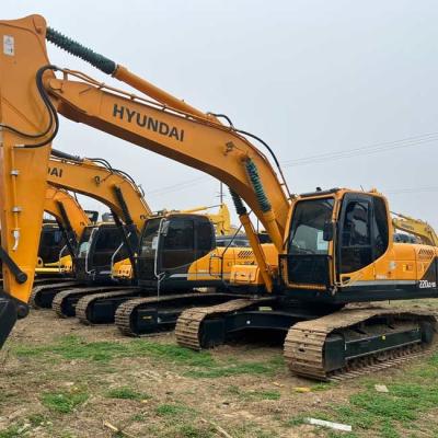 China Hyundai Middle Excavator Used Excavator R220LC-9 Excavator 1.0m³ Bucket Capacity For Construction for sale