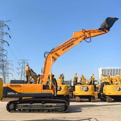 China Used Large Excavator Hyundai R305LC-9T Crawl Excavator 1.38m³ Bucket Capacity for sale