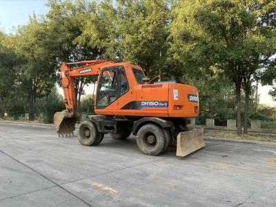 China Used Excavator Wheel Excavator Used Doosan Dh150-7 Dx150-7 Excavator for sale