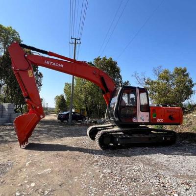 Chine Excavateur d'origine HItachi EX200-5 Excavateur à rampe moyenne 0,8m3 Capacité de seau à vendre