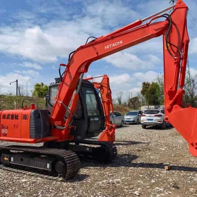 China Used Original Excavator HItachi ZX80 Compact Crawl Excavator 0.28m³ Bucket Capacity for sale