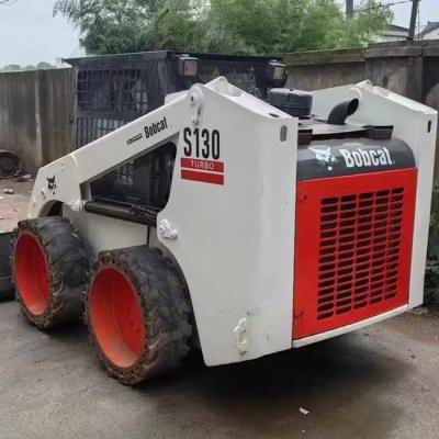 China Gebruikte BobCat S130 lading Prijs Ladingcapaciteit 597kg Skid Steer Loader Originele Te koop