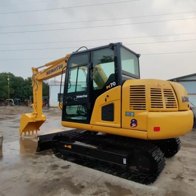 China Mini Superior Quality High Efficiency Excavator Komatsu PC70-8 On Sale Second Hand Crawler Hydraulic Digger for sale