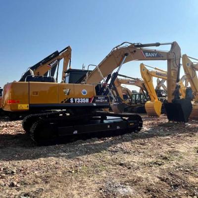 Chine Excavateur de 30 tonnes utilisé SANY SY335H Excavateur à grande rampe 1,65m3 Capacité de seau à vendre