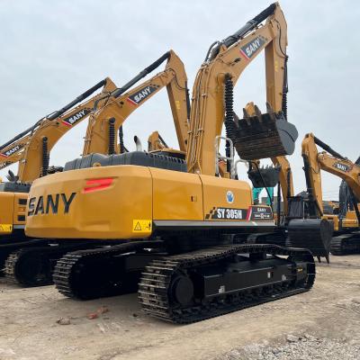 China Excavadora de 30 toneladas sany 305h com preço baixo Alta qualidade para construção escavadora Usada sany sy305 escavadora para venda à venda