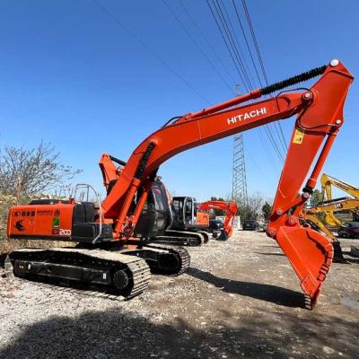 China Excavadora média original usada HItachi EX200-5 Excavadora de arrastão 0,8m3 Capacidade de balde à venda