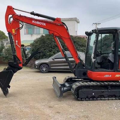 China Kubota Bagger Gebraucht Mini U55-4 Original Baumaschine 0,55 t zu verkaufen