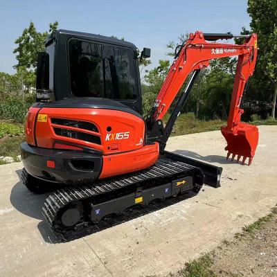 China Kubota KX165-5 Crawler Excavator 0.55tons Original Compact Compact Used Excavator for sale