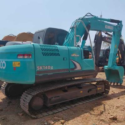 China Kobelco Gebraucht-Krawlerbagger SK140LC 0,57m3 Eimerkapazität Kleine Größe zu verkaufen