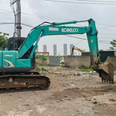 China Kleinstbenutzte Bagger Kobelco SK130 Crawler Bagger 0,52m3 Eimerkapazität zu verkaufen