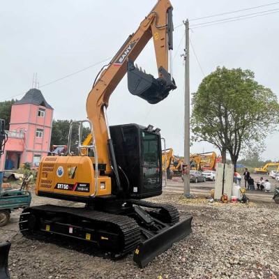 China SANY SY75Cpro Crawler Bagger 0,12m3 Eimerkapazität Kompaktbagger zu verkaufen