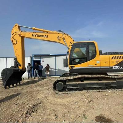 Chine Excavatrice utilisée Hyundai Crawler R220LC - 9s avec une capacité de seau de 1,0 m3 à vendre