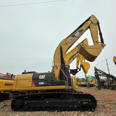 Chine Excavateur d'occasion CATERPILLAR 330B Excavateur d'occasion CAT 330 360 Excavateur d'occasion CAT 330B À vendre Excavateur d'occasion à pied à vendre