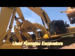 hydraulic used komatsu pc450 -8 excavators 2.1m3 capacity bucket 257kw rated power