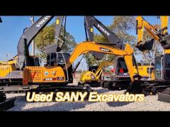 chinese used sany sy95 track mini excavator for sale 61kw rated power