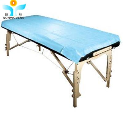 China 80*180 Disposable Bedsheet Roll Nonwoven Fabric Cover Hospital Foe Beauty Salon for sale